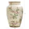 12.5in. Tuscan Ceramic Floral Print Vase
